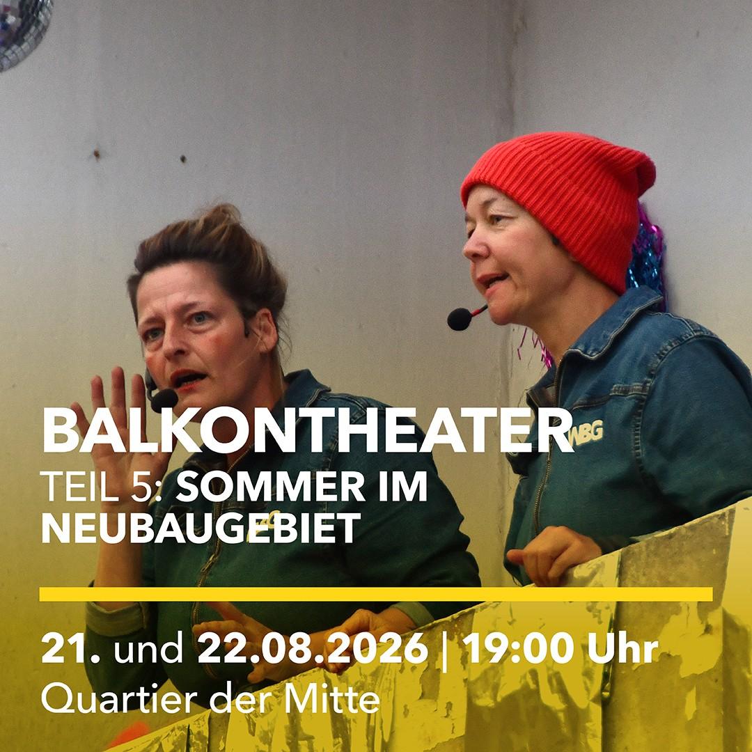 Balkontheater mit Datum
